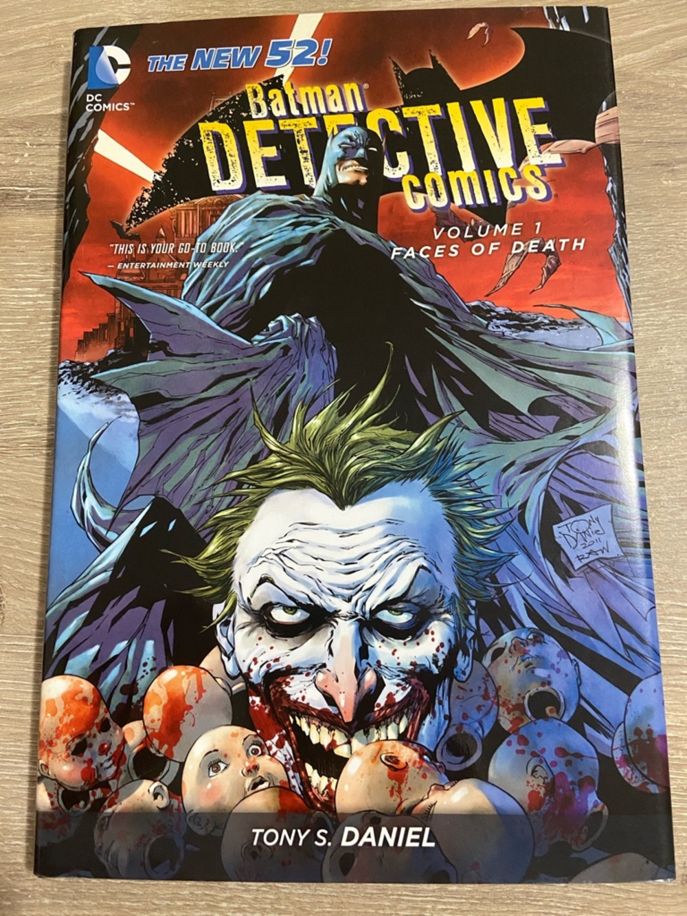 Batman Detective Comics Vol 1: Faces Of Death HC Hardcover (2013) Tony S. Daniel